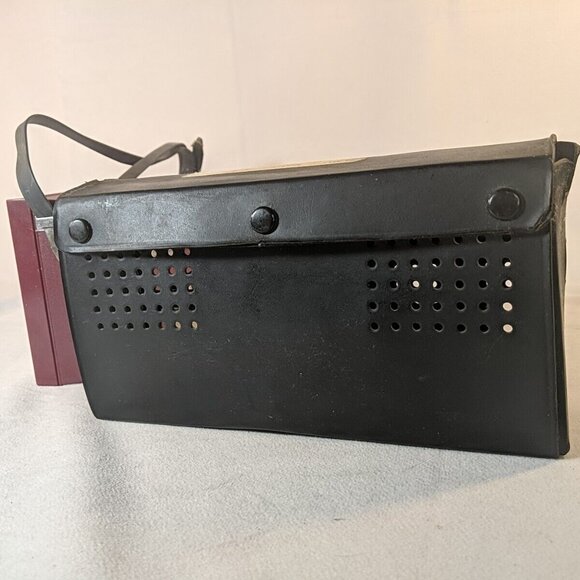 Sony 6R-11 9 Transistor Super Sensitive Radio Vintage Red TESTED WORKING Case - Picture 13 of 16